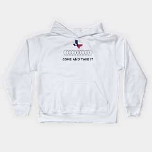 Texas Border Razorwire Come And Take It Kids Hoodie